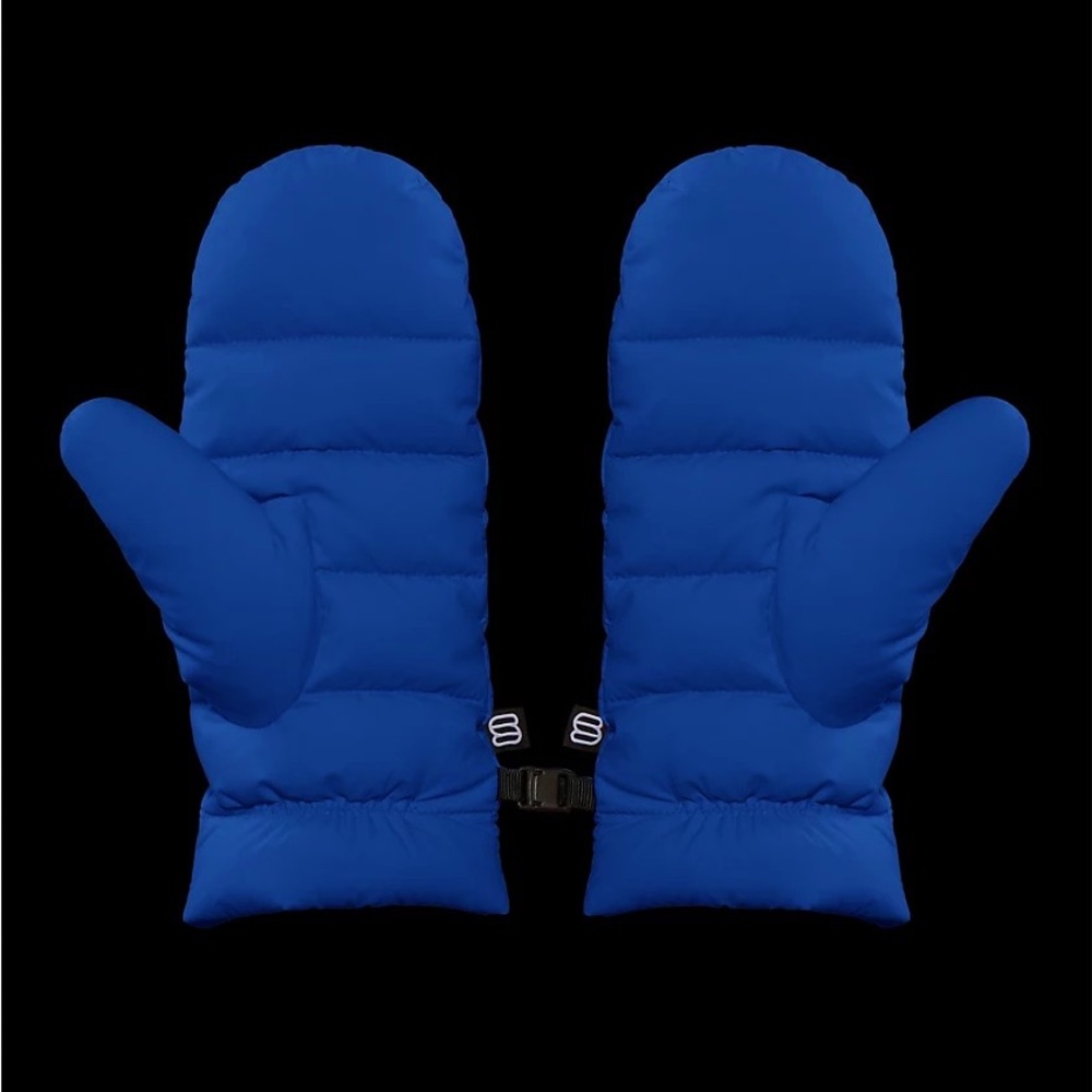 Aritzia Super Puff Mitt S/M azure blue